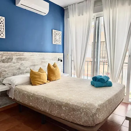 2A - Quiet Studio 40 M From La Carihuela Beach - Ac, Seafront Promenade * Torremolinos