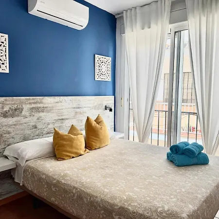 Apartment 2A - Quiet Studio 40 M From La Carihuela Beach - Ac, Seafront Promenade